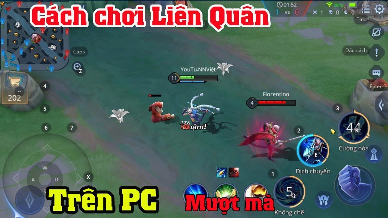 Cách chơi Liên Quân trên máy tính | Cách chơi game Liên Quân trên laptop PC Máy yếu vẫn chơi được