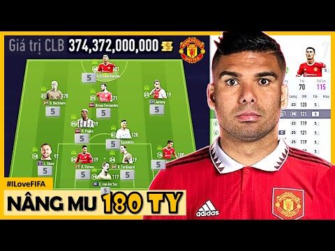 I Love Cầm 180 Tỷ Nâng Cấp Đội Hình MU Mạnh Nhất FO4 Với: RONALDO, ANTONY, BRUNO CASEMIRO - YouTube