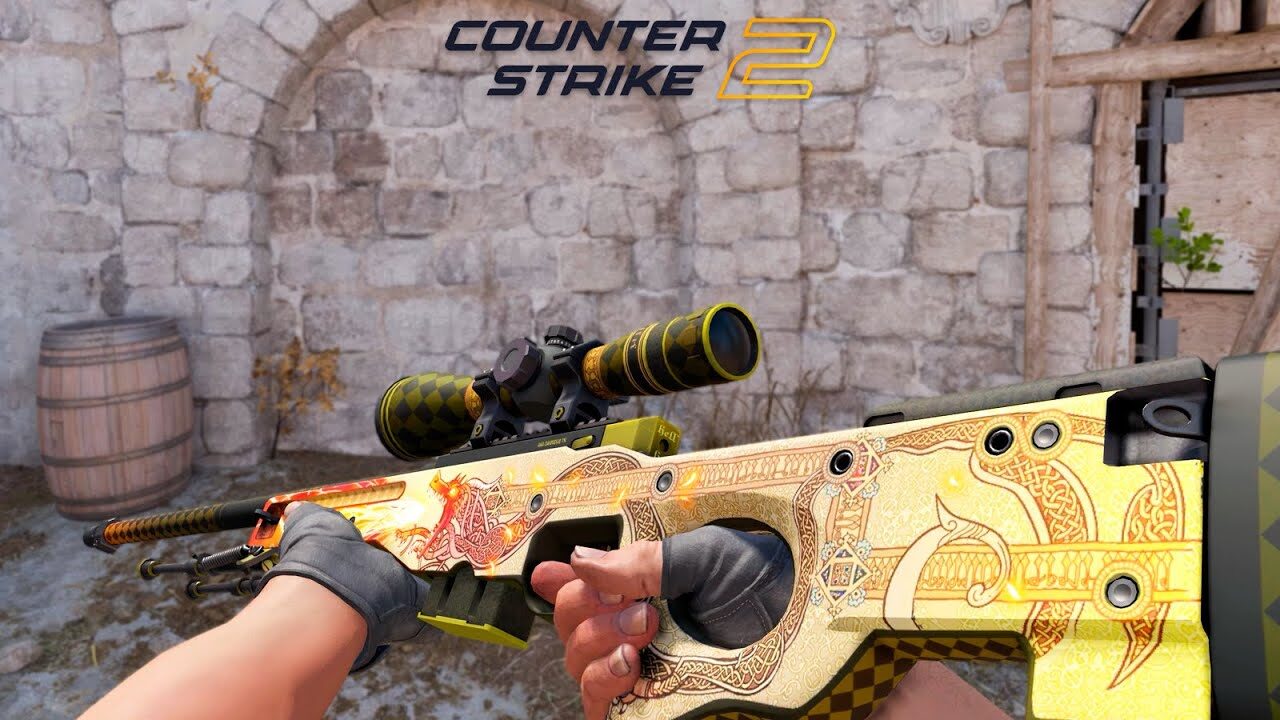 CS2 AWP | Dragon Lore - Skin showcase all floats [4K60FPS]